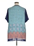 Signature Studio 100% Polyester Teal Kimono Size 1X - photo 2