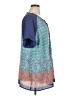 Signature Studio 100% Polyester Teal Kimono Size 1X - photo 4