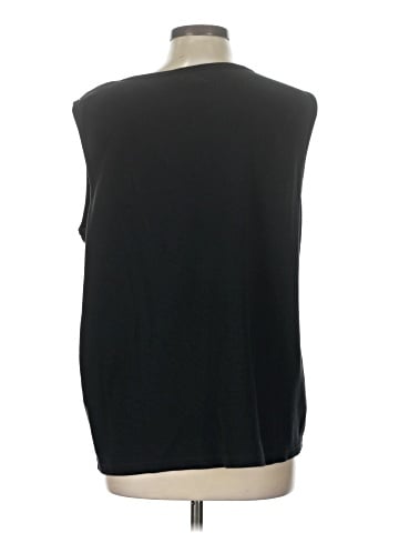 Denim & Co Sleeveless T-Shirt (view 2)