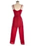 Divided by H&M Solid Red Jumpsuit Size 4 - photo 2