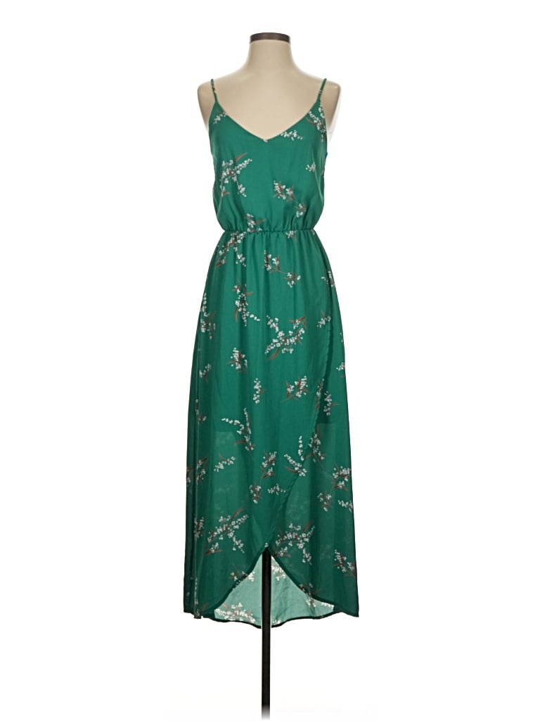 Pre-owned Miami Casual Dress In Green