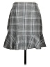 Ann Taylor LOFT Plaid Gray Formal Skirt Size 4 - photo 2