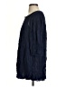 MONORENO 100% Rayon Blue 3/4 Sleeve Blouse Size S - photo 5