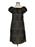Tacera 100% Polyester Paisley Black Cocktail Dress Size S - photo 1