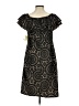 Tacera 100% Polyester Paisley Black Cocktail Dress Size S - photo 2
