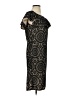 Tacera 100% Polyester Paisley Black Cocktail Dress Size S - photo 4