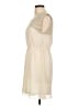 Needle & Thread 100% Polyester Hearts Ivory Casual Dress Size L - photo 5