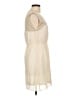 Needle & Thread 100% Polyester Hearts Ivory Casual Dress Size L - photo 4