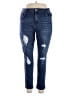 Refuge Hearts Blue Jeans Size 15 - photo 1