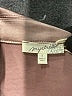 Mystree Metallic Tan Pink Long Sleeve Blouse Size S - photo 7