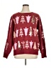 Holiday Time Burgundy Pullover Sweater Size 1X - photo 1