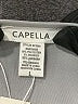 Capella Apparel Solid Gray Jumpsuit Size L - photo 6