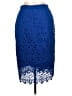 J.Crew Collection 100% Polyester Blue Formal Skirt Size 10 - photo 1