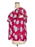 Torrid 100% Rayon Pink Short Sleeve Blouse Size 2X Plus (2) - photo 5