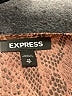 Express 100% Rayon Paisley Brown Cocktail Dress Size XS - photo 7