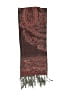 Unbranded Paisley Burgundy Scarf One size - photo 2