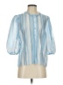 Caballero Blue 3/4 Sleeve Blouse Size S - photo 1