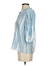 Caballero Blue 3/4 Sleeve Blouse Size S - photo 5
