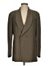 Emanuel Emanuel Ungaro Chevron-herringbone Brown Blazer Size 4 - photo 1