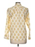 J.Crew Paisley Yellow Long Sleeve Button-Down Shirt Size 6 - photo 2