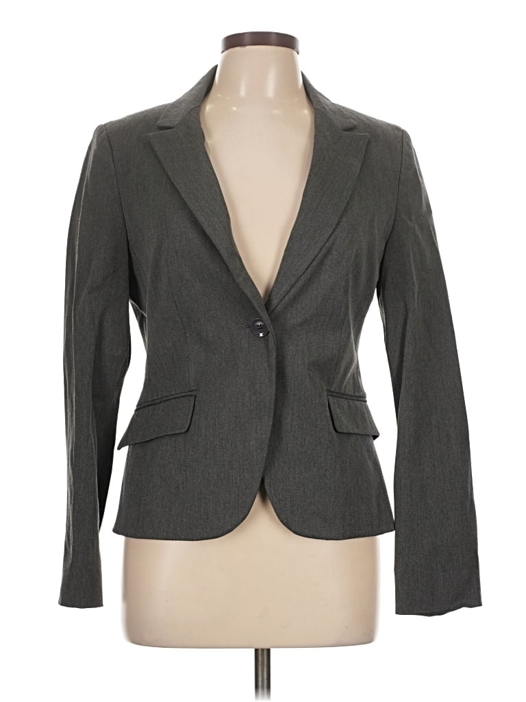 Pre-owned Express Design Studio Blazer Jacket In Gray