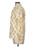 J.Crew Paisley Yellow Long Sleeve Button-Down Shirt Size 6 - photo 5
