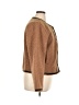 J.Crew Factory Store 100% Recycled Polyester Tweed Brown Jacket Size 16 - photo 4