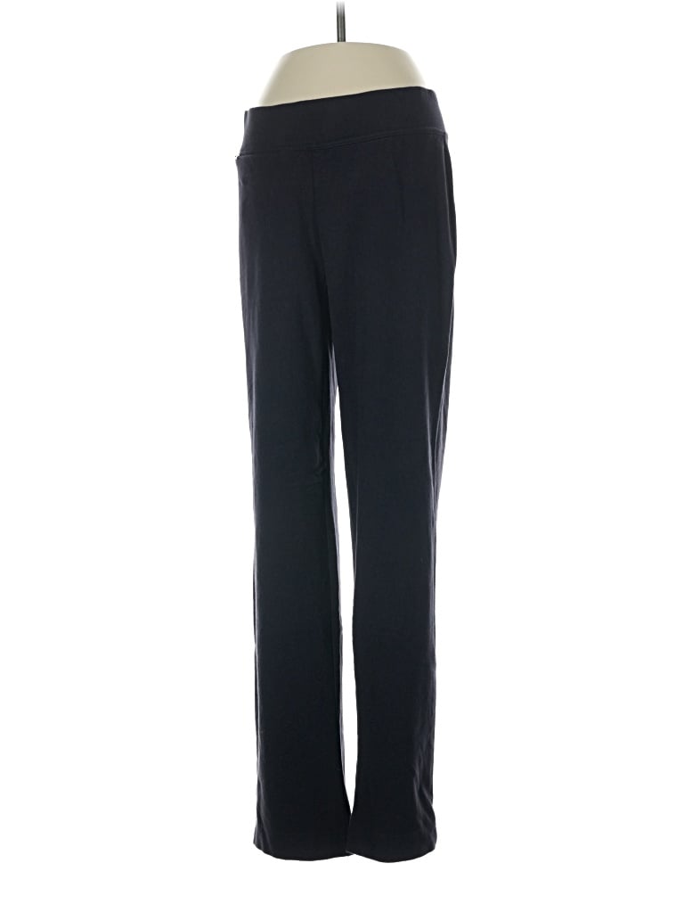 Pre-owned Lands' End Active Pants In Black