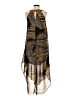 Speed Control 100% Polyester Graphic Black Cocktail Dress Size S - photo 2