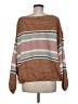 ee:some Stripes Brown Pullover Sweater Size M - photo 2