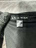 As U Wish 100% Polyester Solid Black Casual Dress Size L - photo 7