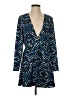 NBD Print Blue Cocktail Dress Size XS (estimated) - photo 1