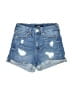 Aero Blue Denim Shorts Size 2 - photo 1
