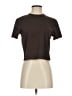 Knix Brown Short Sleeve Turtleneck Size Sm (2) - photo 1