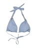 Lazul Solid Blue Swimsuit Top Size 0 - photo 1
