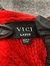 VICI 100% Polyester Red Turtleneck Sweater Size L - photo 7