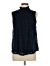 Adiva Black Sleeveless Blouse Size L - photo 1