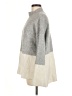 Missguided Color Block Gray Turtleneck Sweater Size M - photo 5