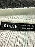Shein 100% Acrylic Stripes Ivory Pullover Sweater Size M - photo 7