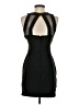 Crystal Doll Solid Black Cocktail Dress Size 1 - photo 2