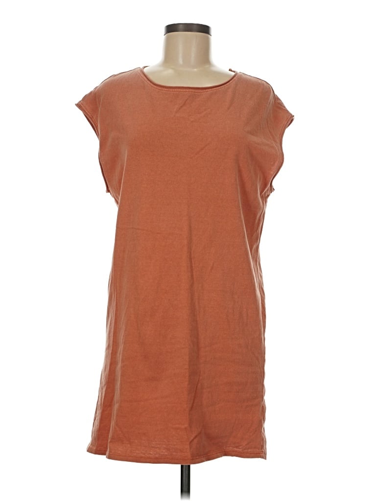 Pre-owned Double Zero Casual Dress In Brown