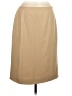 Ann Taylor LOFT Solid Tan Formal Skirt Size 8 - photo 1