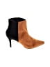 Dolce by Mojo Moxy Color Block Brown Ankle Boots Size 7 1/2 - photo 1