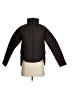 Athleta 100% Polyester Argyle Black Jacket Size XXS - photo 1