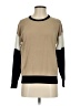 DKNY Color Block Tan Pullover Sweater Size S - photo 1