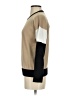DKNY Color Block Tan Pullover Sweater Size S - photo 5