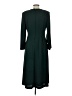 Talbots 100% Polyester Solid Green Casual Dress Size 10 - photo 2