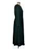 Talbots 100% Polyester Solid Green Casual Dress Size 10 - photo 4