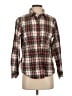 L.L.Bean 100% Cotton Plaid Green Long Sleeve Button-Down Shirt Size S - photo 1