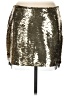 RACHEL Rachel Roy 100% Polyester Metallic Gold Formal Skirt Size 6 - photo 1